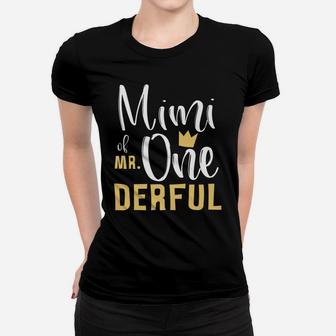 Mimi Of Mr Onederful 1St Birthday First One-Derful Matching Women T-shirt | Crazezy AU
