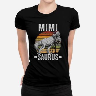 Mimi Saurus Dinosaur Mimisaurus Family Matching T Rex Women T-shirt | Crazezy CA