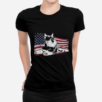 Miniature Schnauzer Fun Dog Women T-shirt | Crazezy
