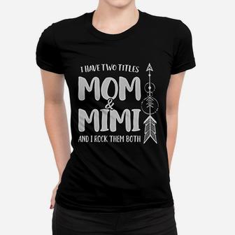 Mom N Mimi Women T-shirt - Thegiftio UK