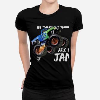 Monster Truck Are My Jam Vintage Retro Racing Trucks Lover Women T-shirt | Crazezy CA