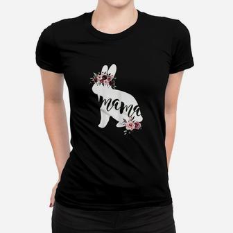 Mothers Day Easter Gift For Mom Mama Bunny Flower Crown Women T-shirt | Crazezy AU