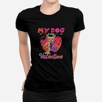 My Dogs Is My I Love Mom Valentine Women T-shirt - Monsterry UK