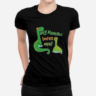 My Memaw Loves Me Women T-shirt | Crazezy CA