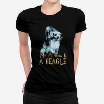 My Patronus Is A Beagle Women T-shirt - Monsterry
