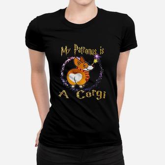 My Patronus Is A Corgi Magic Dog Women T-shirt | Crazezy