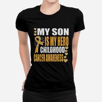 My Son Is My Hero Women T-shirt | Crazezy UK