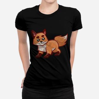 My Spirit Animal Is A Fox Funny Animal Quote Christmas Gift Women T-shirt | Crazezy
