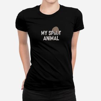 My Spirit Animal Sloth Funny Cute Animal Lover Gift Women T-shirt - Thegiftio UK