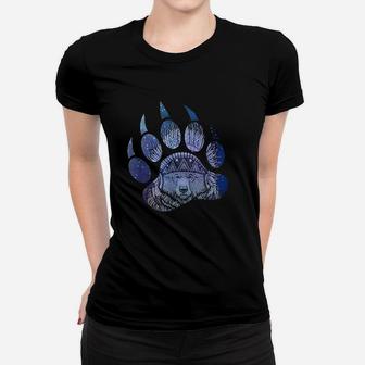 Native American Bear Claw Spirit Animal Totem Design Women T-shirt | Crazezy