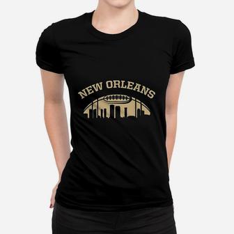 New Orleans Skyline New Orleans Football Women T-shirt - Thegiftio UK