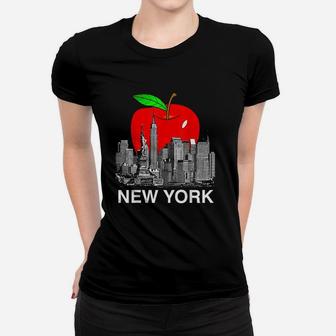 New York City Skyline New York Big Apple Women T-shirt - Thegiftio UK