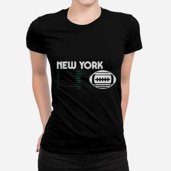 New York Football Retro Game Day Women T-shirt - Monsterry AU