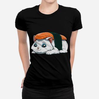 Nigiri Cat Sushi Chefs Cat Sushi Lovers Sushi Cats Women T-shirt | Crazezy