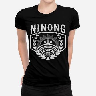 Ninong Family Matching Filipino Tribal Women T-shirt | Crazezy