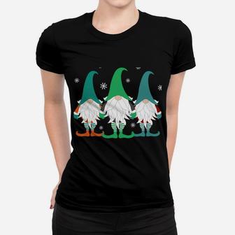 Nordic Garden Gnome Funny Santa Gardening Love Gardener Women T-shirt | Crazezy