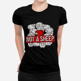 Not A Sheep Women T-shirt | Crazezy DE