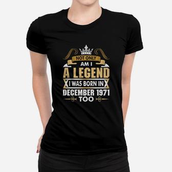 Not Only Am I A Legend Women T-shirt - Monsterry UK