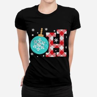 Oh Balls, Buffalo Plaid, Tshirt Whole Family, Christmas Women T-shirt | Crazezy AU