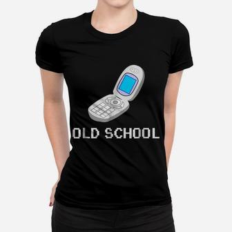 Old School Flip Phone 90S Retro Gift Women T-shirt | Crazezy