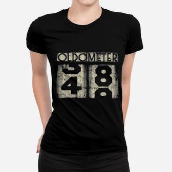 Oldometer 49 Years 49Th Birthday Distressed Cool Women T-shirt - Monsterry AU