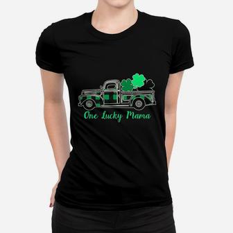 One Lucky Mama Women T-shirt | Crazezy UK