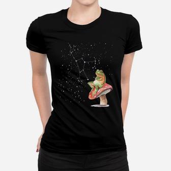 Orion Constellation Of Orion Cottagecore Aesthetic Mushroom Women T-shirt | Crazezy