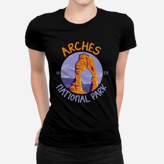Outdoor National Park Tshirt Arches 1929 Moab Utah Women T-shirt | Crazezy CA