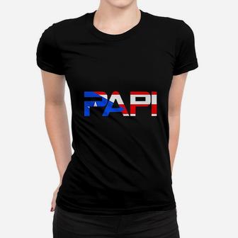 Papi Puerto Rico Flag Women T-shirt | Crazezy DE