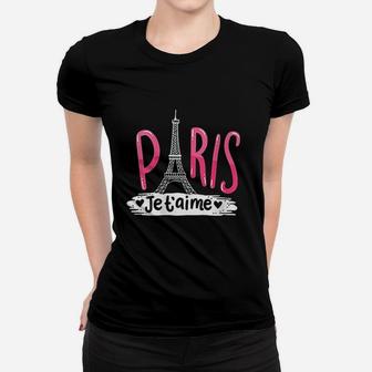 Paris France Eiffel Tower Gift Women T-shirt | Crazezy AU