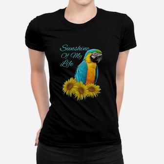 Parrot Sunshine Sunflower Women T-shirt | Crazezy AU