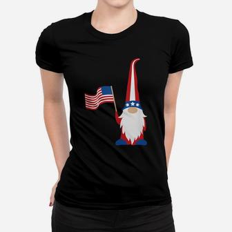 Patriotic Gnomes Usa American Flag 4Th Of July Gnome Women T-shirt | Crazezy DE