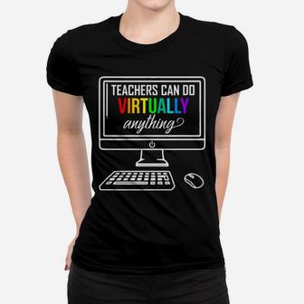 Personal Computer Teachers Can Do Virtually Anything Lgbt Women T-shirt - Monsterry