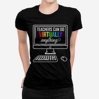 Personal Computer Teachers Can Do Virtually Anything Lgbt Women T-shirt - Monsterry