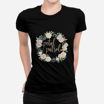 Petal Patrol Flower Women T-shirt | Crazezy