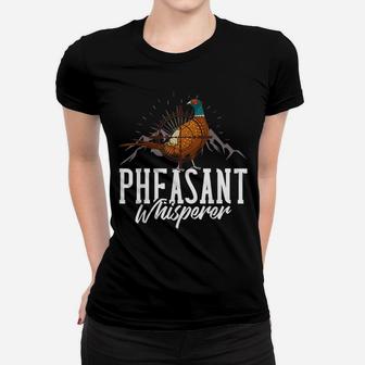 Pheasant Hunting Bird Hunter Season Women T-shirt | Crazezy