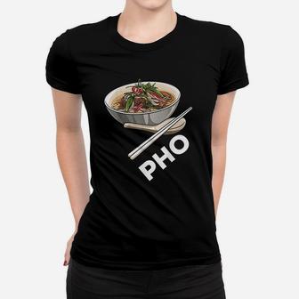 Pho Ramen Vietnamese Japanese Thai Noodle Women T-shirt - Thegiftio UK