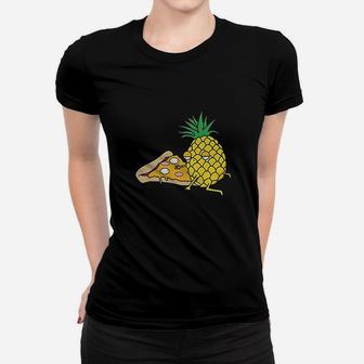 Pineapple Pizza Women T-shirt | Crazezy