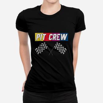 Pit Crew Race Car Hosting Parties Women T-shirt | Crazezy AU