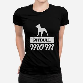 Pitbull Mom Women T-shirt | Crazezy UK