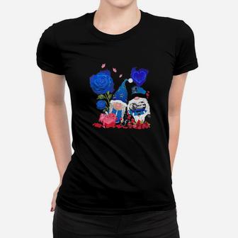 Police Couple Gnome Valentine Women T-shirt - Monsterry DE