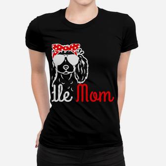 Poodle Mom Vintage Funny Cute Dog Poodle Mama Women T-shirt | Crazezy CA