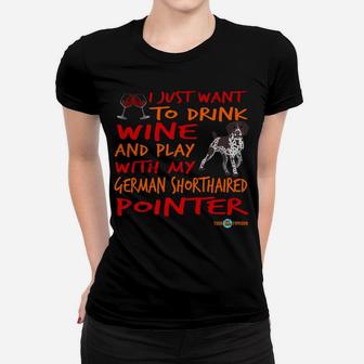 Priceless Brown Gsp Drink Wine Women T-shirt - Thegiftio UK