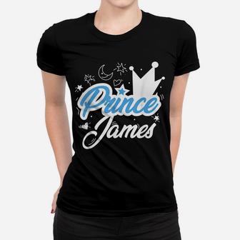 Prince James Funny Family Name, Birthday Gift For Boys Women T-shirt | Crazezy