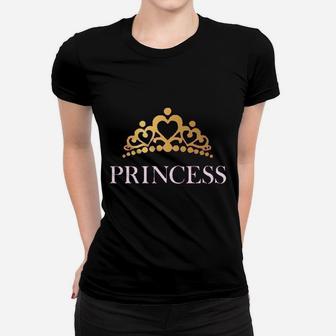 Princess Crown Gift For Daughter Little Women T-shirt | Crazezy