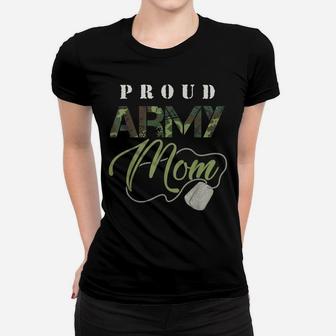 Proud Army Mom | Cute Military Mama Usa Gift Women T-shirt | Crazezy AU