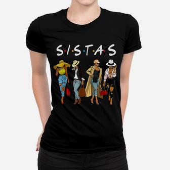 Proud Black Sistas Queen Melanin African American Women Women T-shirt | Crazezy UK