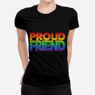 Proud Friend Lgbt Ally Shirts For Family Gay Pride Shirt Women T-shirt | Crazezy CA