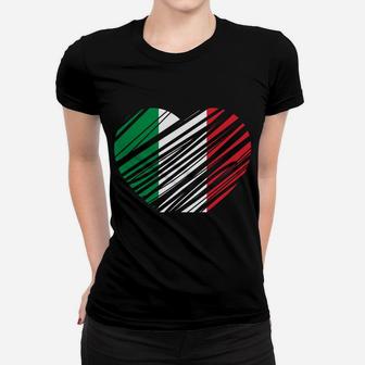 Proud Italian - Italia Design - Italian Heart - Love Italy Women T-shirt | Crazezy