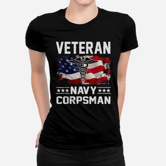 Proud Veteran Navy Corpsman T-Shirt Gifts For Men Women T-shirt | Crazezy AU